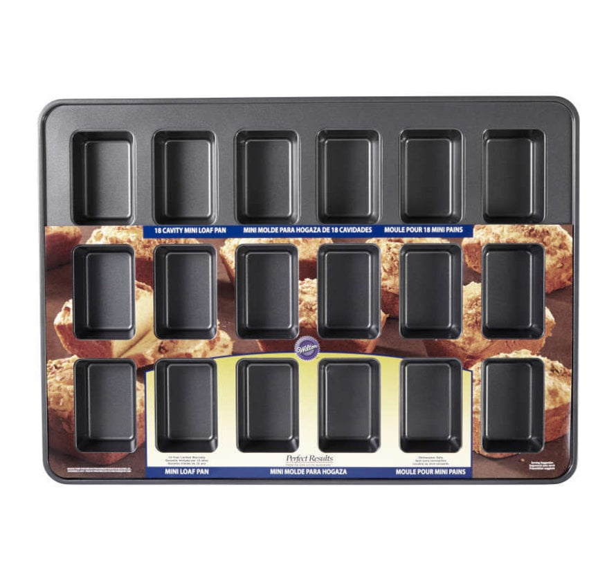 8 Cavity Wilton Mini Loaf Pan