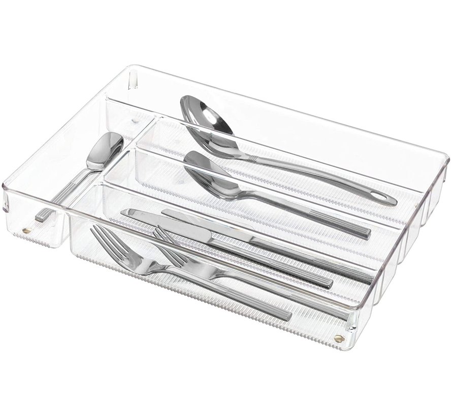 Linus Cutlery Tray Clear