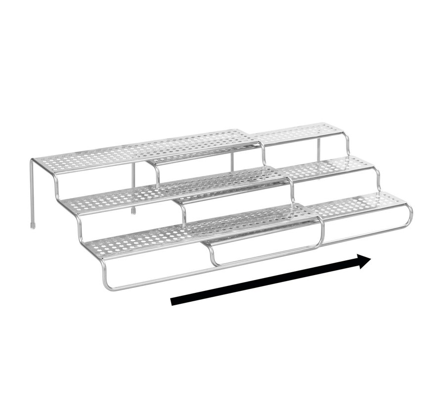Classico Expandable Spice Rack - Silver