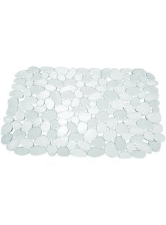 InterDesign Pebblz Sink Mat, Large Clear