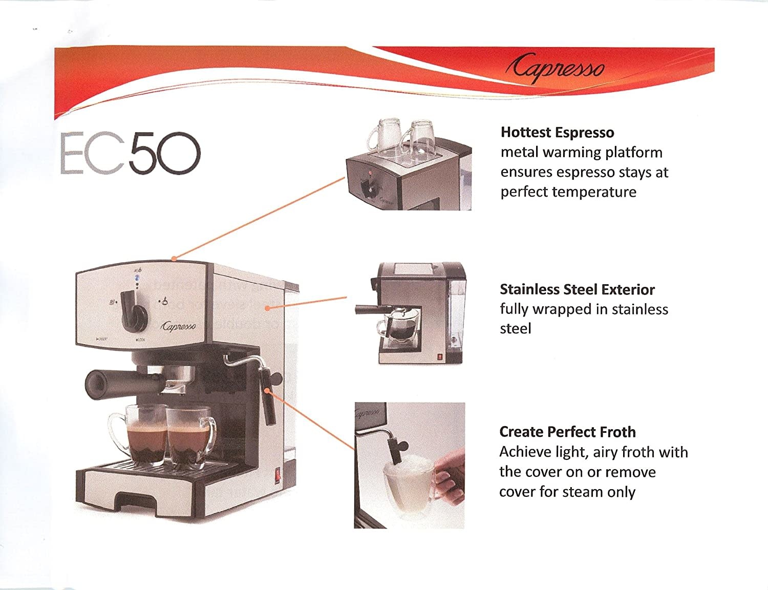 Jura-Capresso EC50 Stainless Steel Pump 