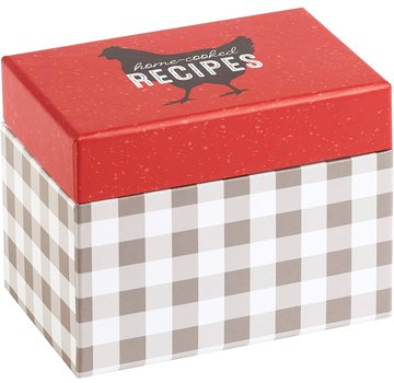 C.R. Gibson Home Cooked Recipe Box