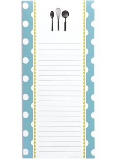 C.R. Gibson Kitchen Gear Shopping List Pad