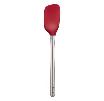 Tovolo Flex-Core Stainless Steel Handled Spoonula - Cayenne