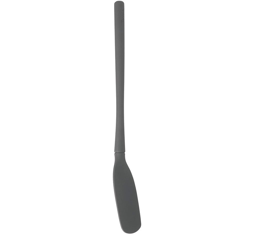 Flex-Core® All Silicone Blender Spatula-Charcoal