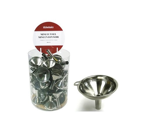 Port-Style Mini Funnel - Stainless Steel