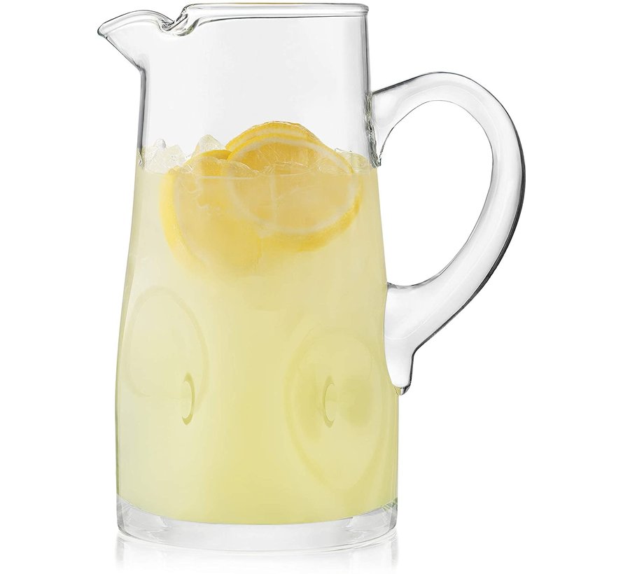 Impressions Glass Pitcher