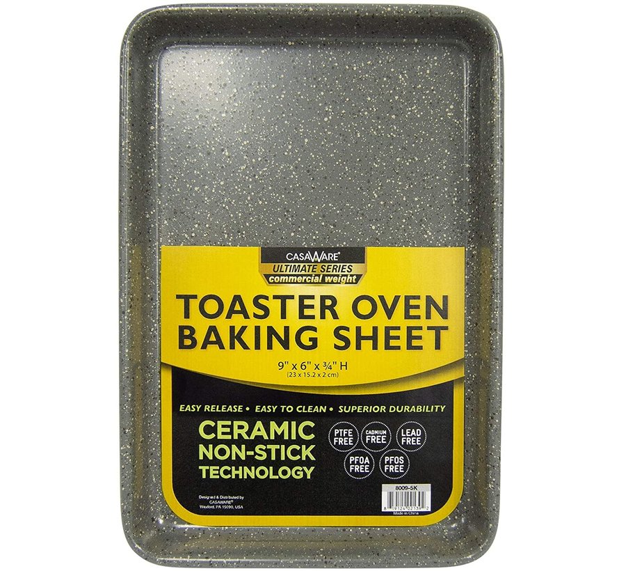 Silver Cookie Sheet 9" x 6" Toaster Oven