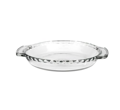 Anchor Hocking Oven Basics Deep Glass Pie Plate, 9.5 Inches