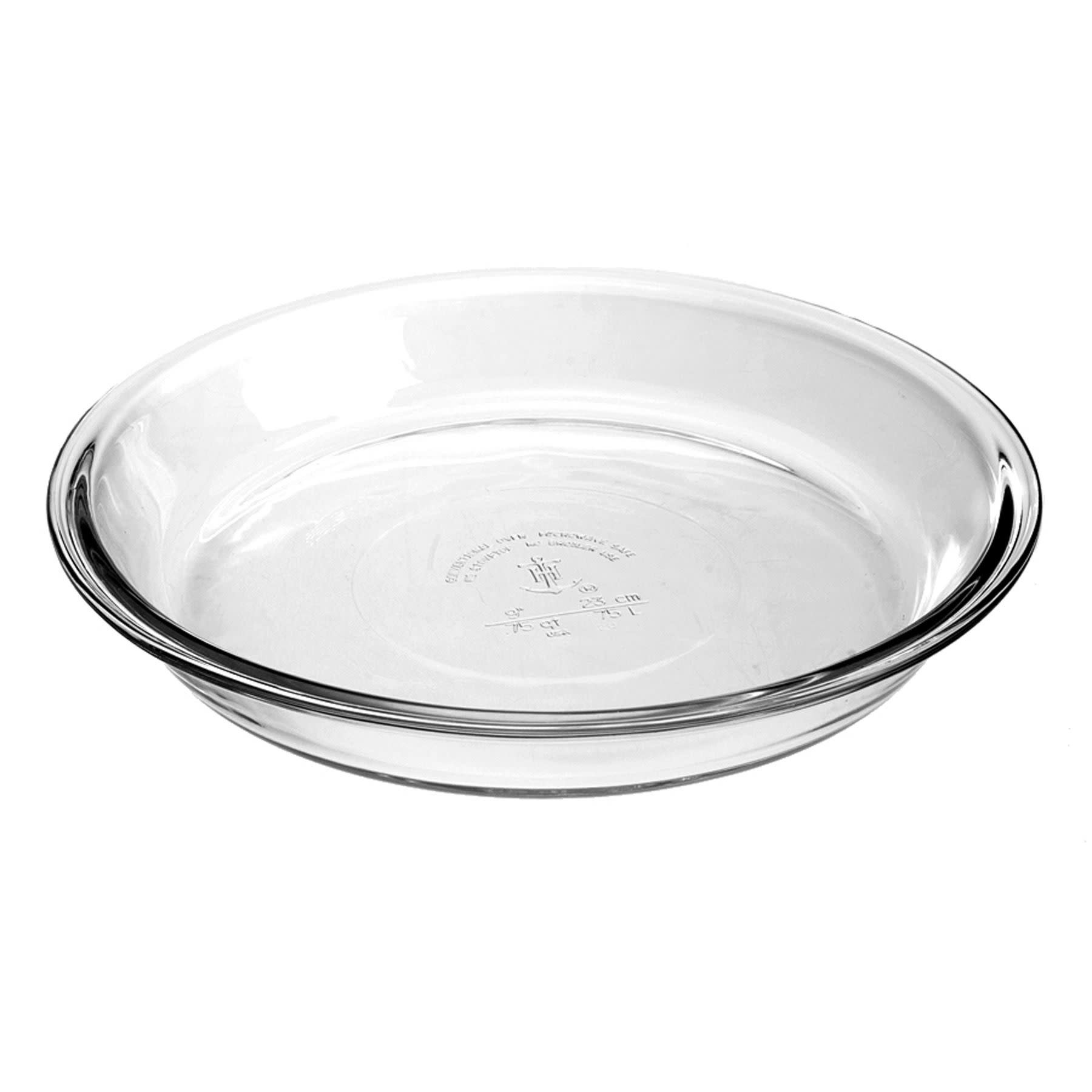 Anchor Hocking Essentials Glass Pie Plate, 9" Spoons N Spice