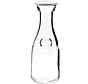 Glass Carafe with Plastic Lid, 1 Liter