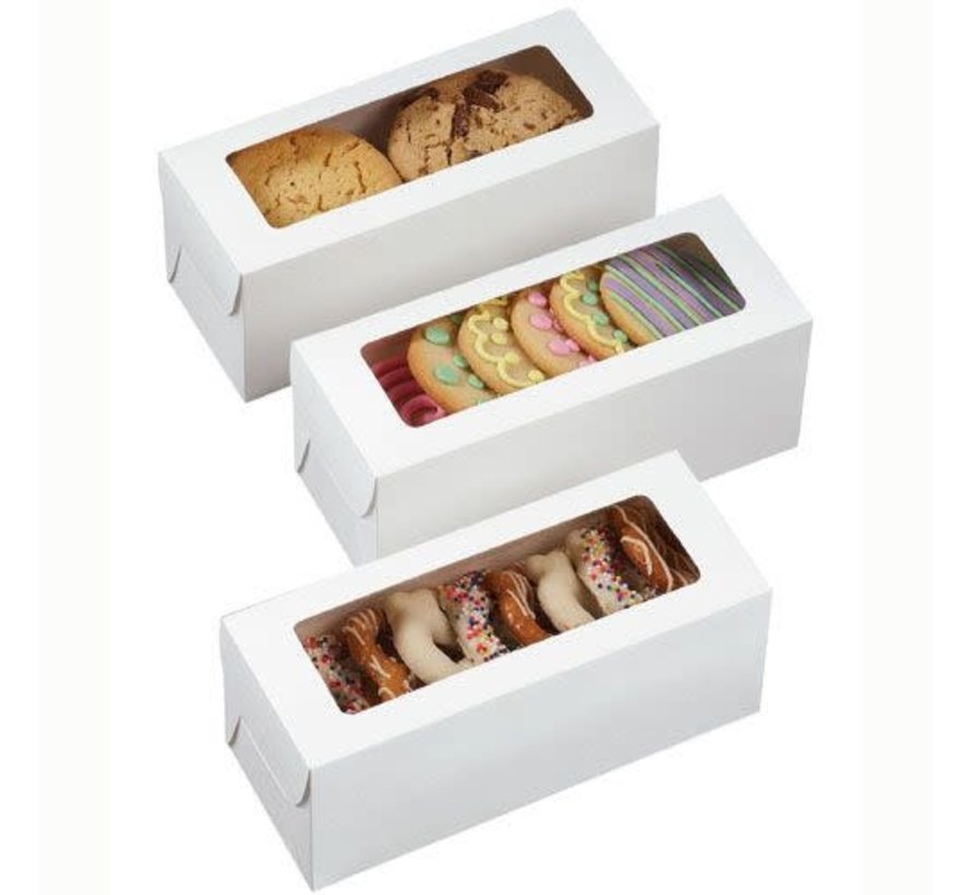 Treat Boxes With Window, 3 Piece