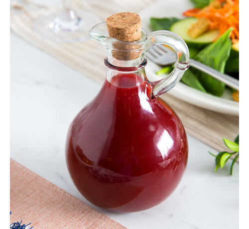 TableCraft Oil / Salad Dressing Bottle with Handle, 11 oz.
