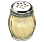 6 oz Swirl Cheese/Spice Shaker, Chrome Plated Metal Top