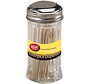 Fluted Glass Toothpick Dispenser, S/S Top