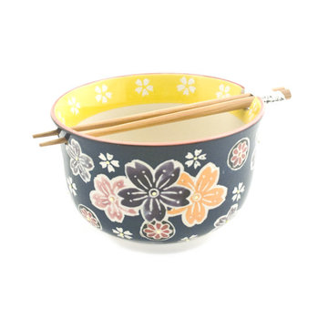 Fuji Ramen / Udon Bowl with Chopsticks 6.25" X 4"