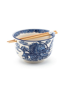 Fuji Ramen / Udon Bowl with Chopsticks 6.25" X 4"