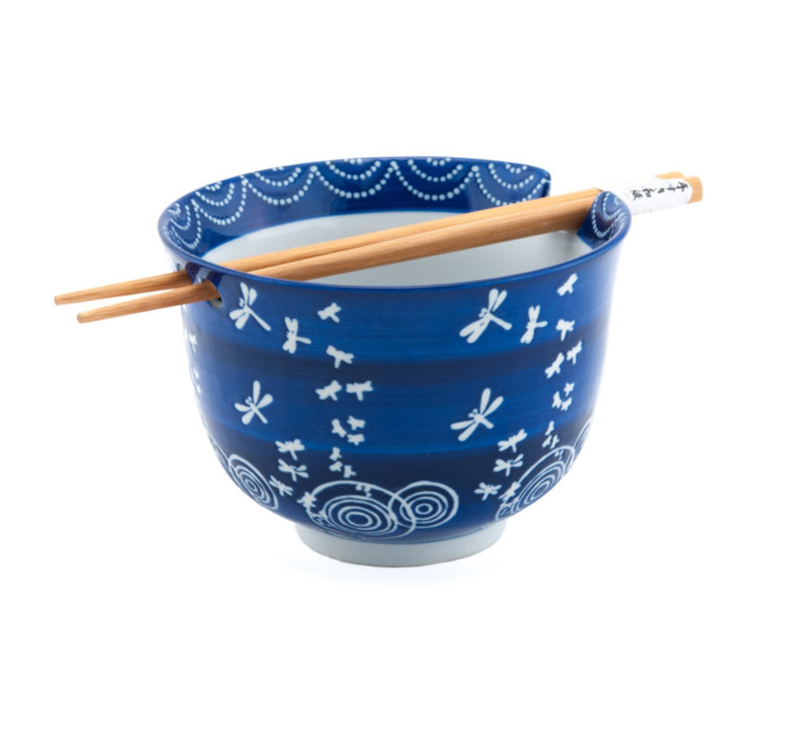 Ramen / Udon Bowl with Chopsticks 5" X 3.75"