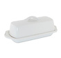 Butter Dish, White