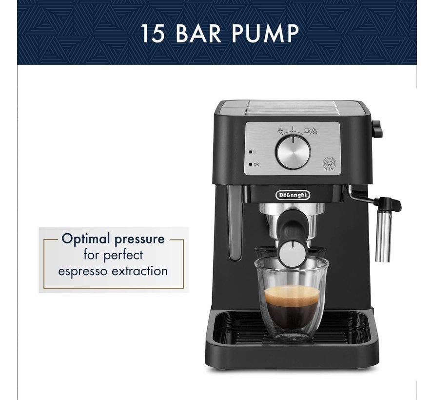 Stilosa 15 Bar Pump Manual Espresso Machine
