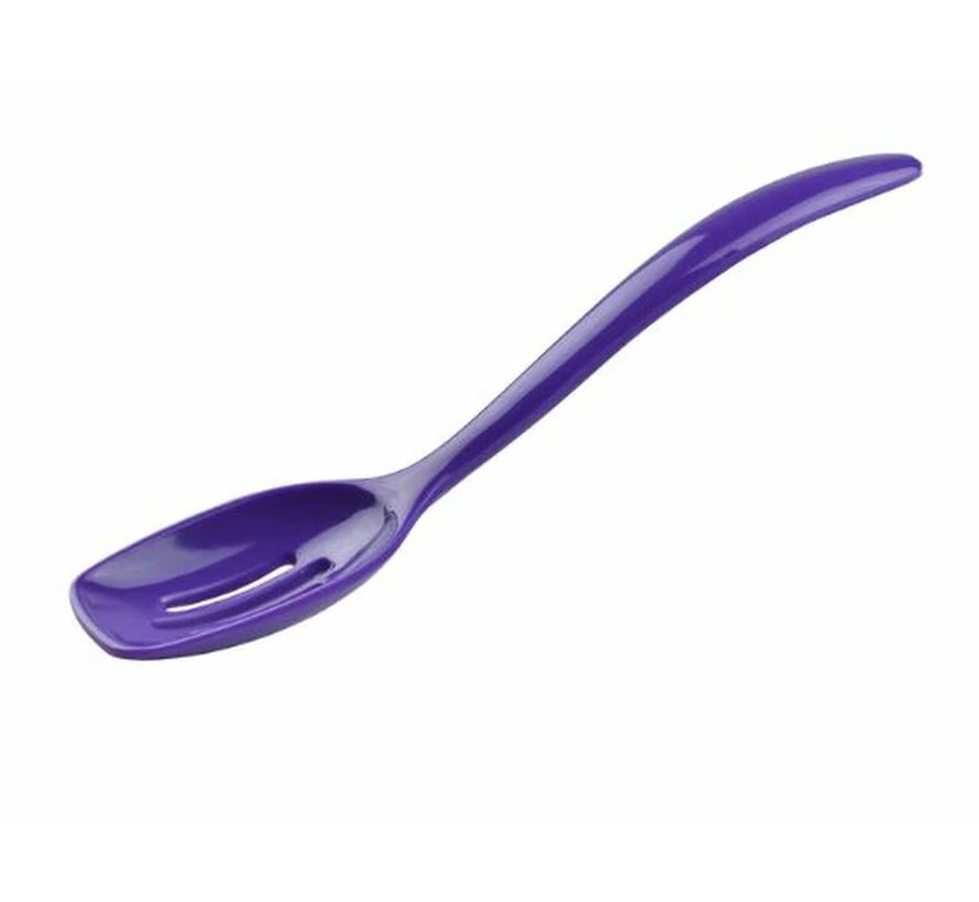 Mini Slotted Spoon, 7-1/2"- Purple