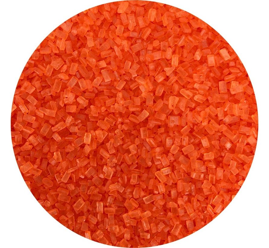 Sugar Crystals Outrageous Orange, 4 Oz.