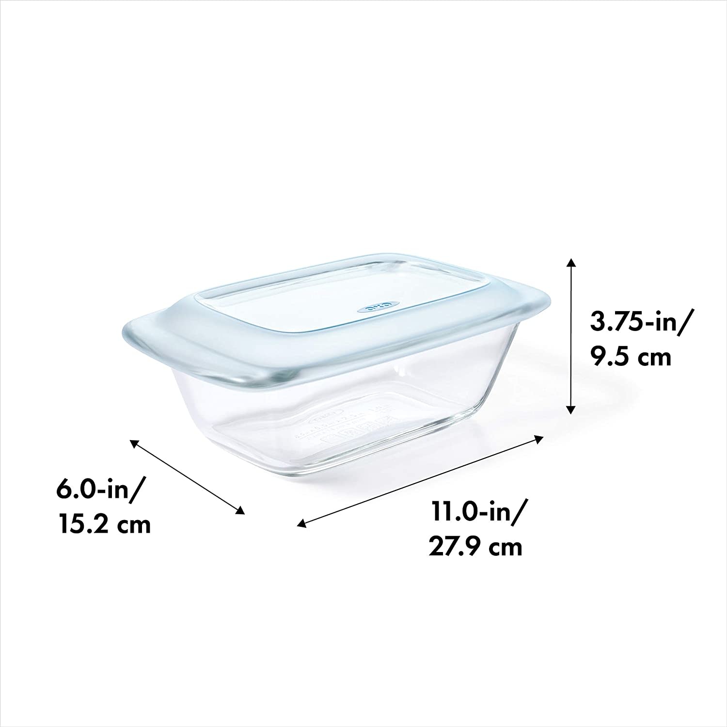 OXO Good Grips Glass Loaf Pan W/Lid Spoons N Spice
