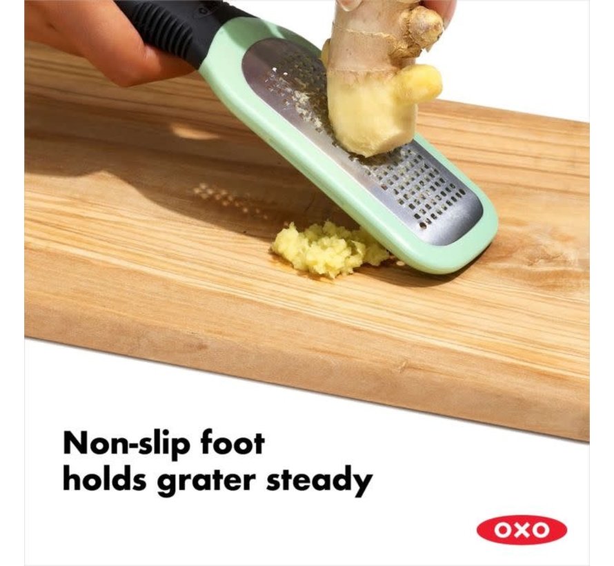 OXO Good Grips Etched Zester and Grater Green