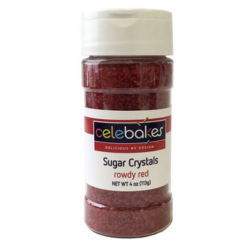 CK Products Sugar Crystals Rowdy Red, 4 Oz.