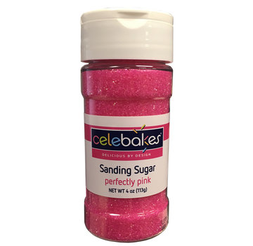 CK Products Sanding Sugar Perfectly Pink, 4 Oz.