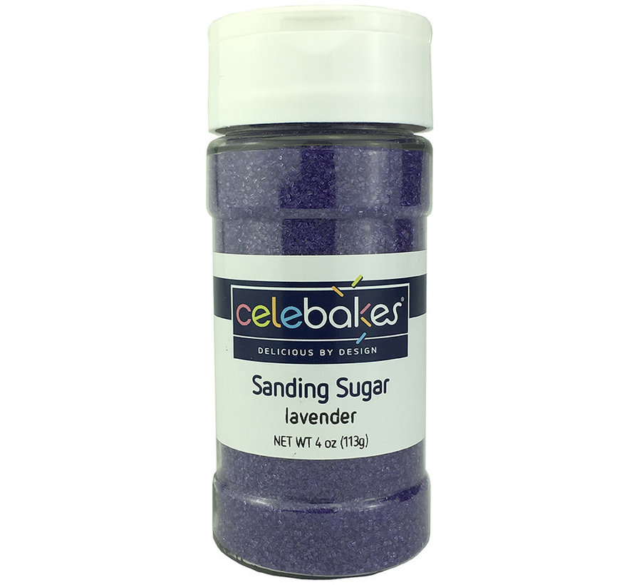 Sanding Sugar Lavender, 4 Oz.