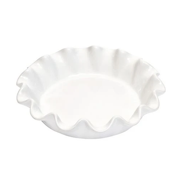 Emile Henry Ruffled Pie Dish - Flour