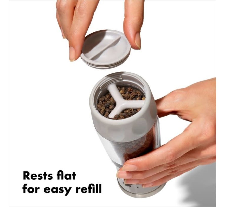 OXO Good Grips Contoured Mess-Free Pepper Grinder - Spoons N Spice