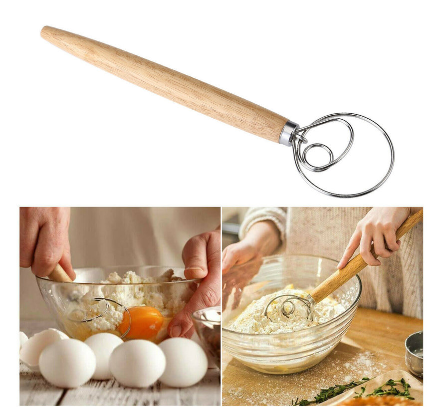 Tovolo - Stainless Steel 12 Dough Whisk