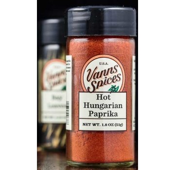 Vanns Spices Paprika, Hot Hungarian