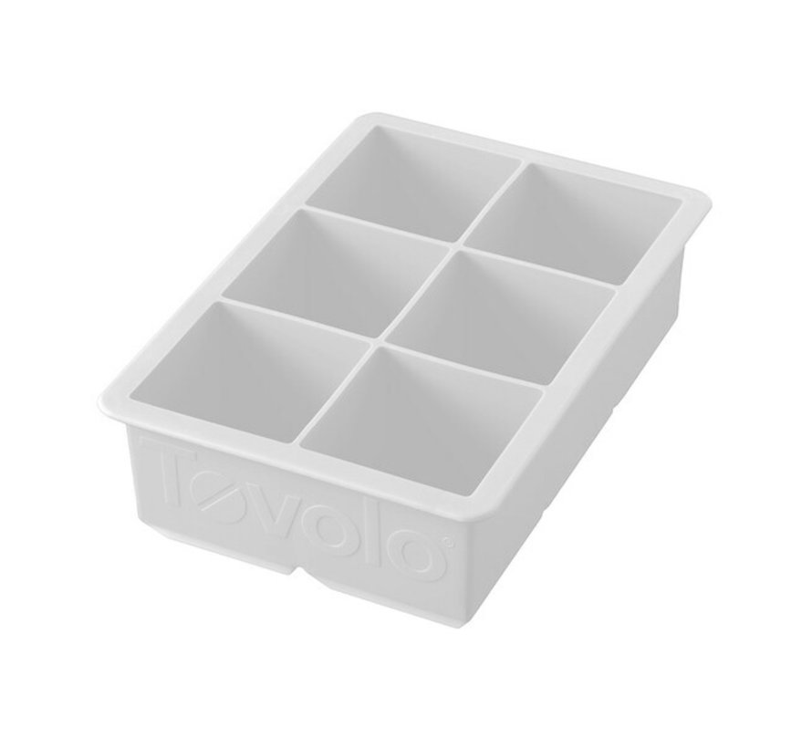 Tovolo Perfect Cube Ice Trays (Set/2) Oyster Grey - Spoons N Spice