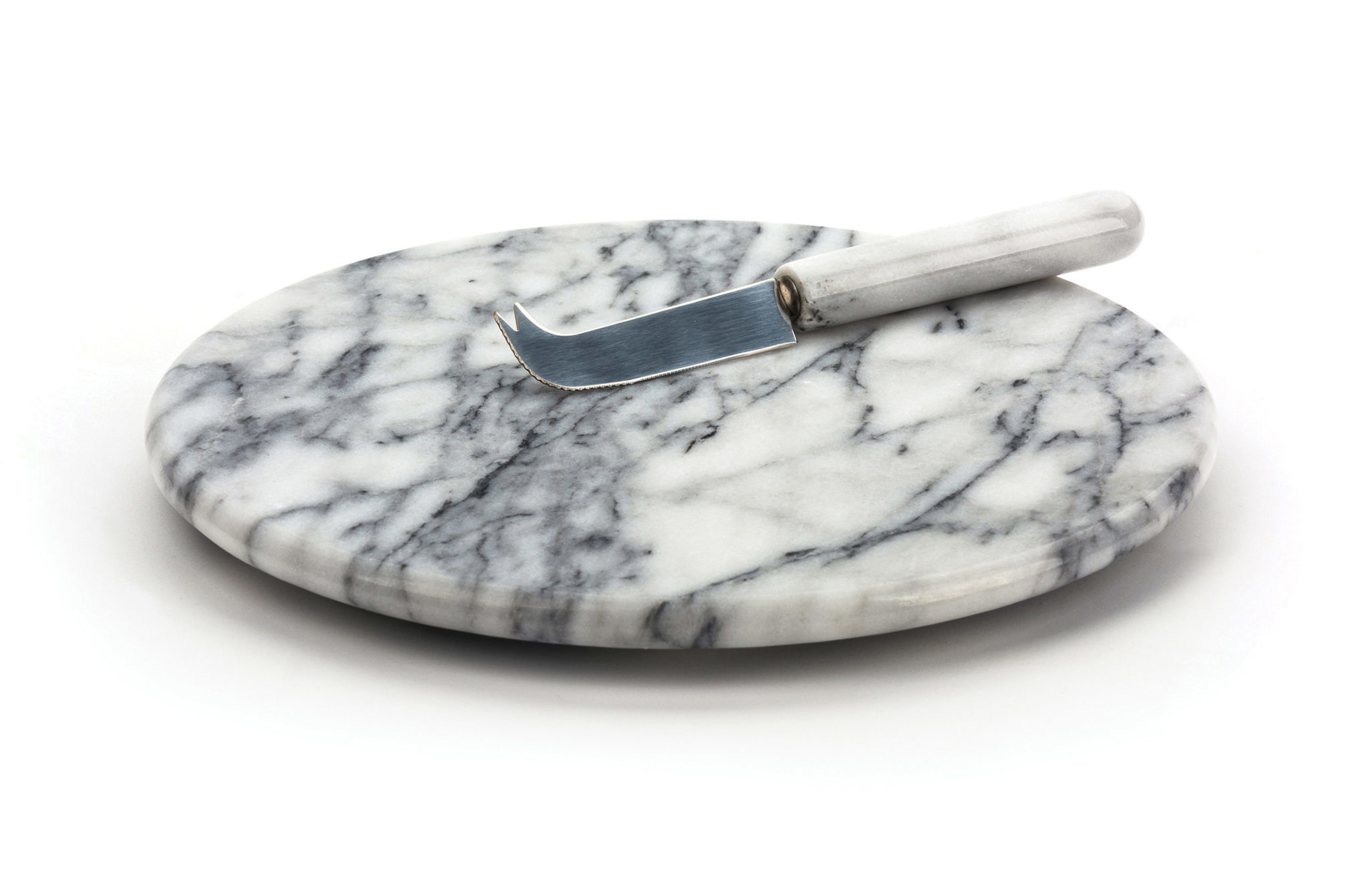 Marble White Cutting Board with Knife Cheese Board, Designer Sterling  Anchor Knife and Sterling Anchor Design