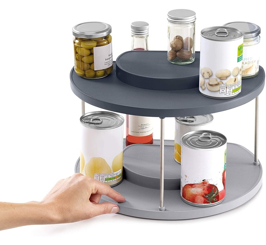 CupboardStore™ 2-tier Rotating Organizer