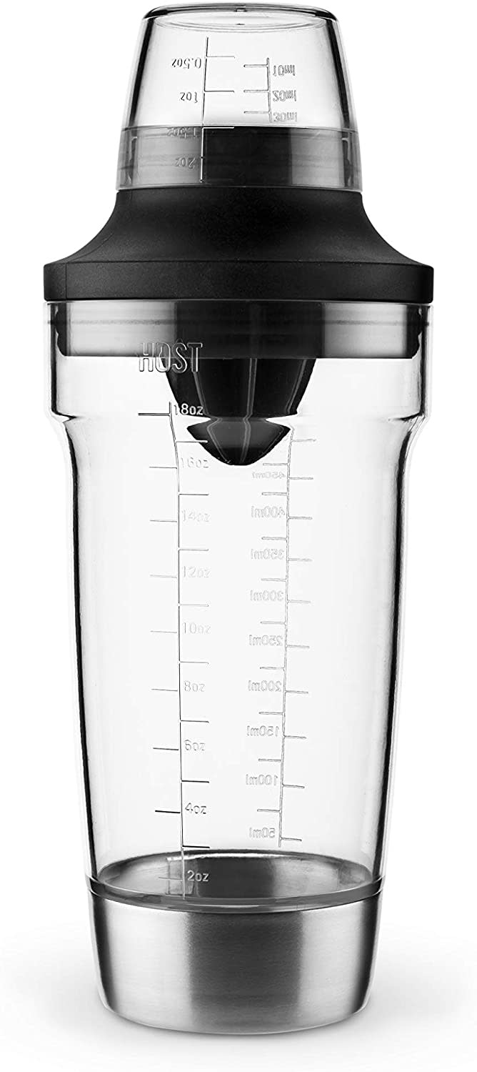 True Brands Host Cocktail Shaker, 5 In 1 Spoons N Spice