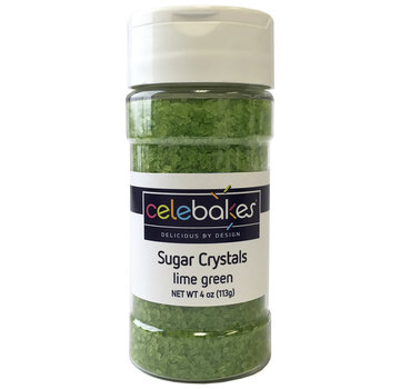 CK Products Sugar Crystals Lime Green, 4 Oz.
