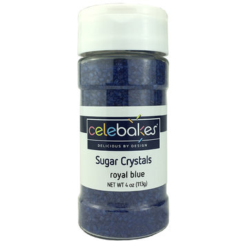CK Products Sugar Crystals Royal Blue, 4 Oz.