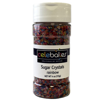 CK Products Sugar Crystals Rainbow, 4 Oz.