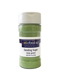 CK Products Sanding Sugar Lime Green, 4 Oz.