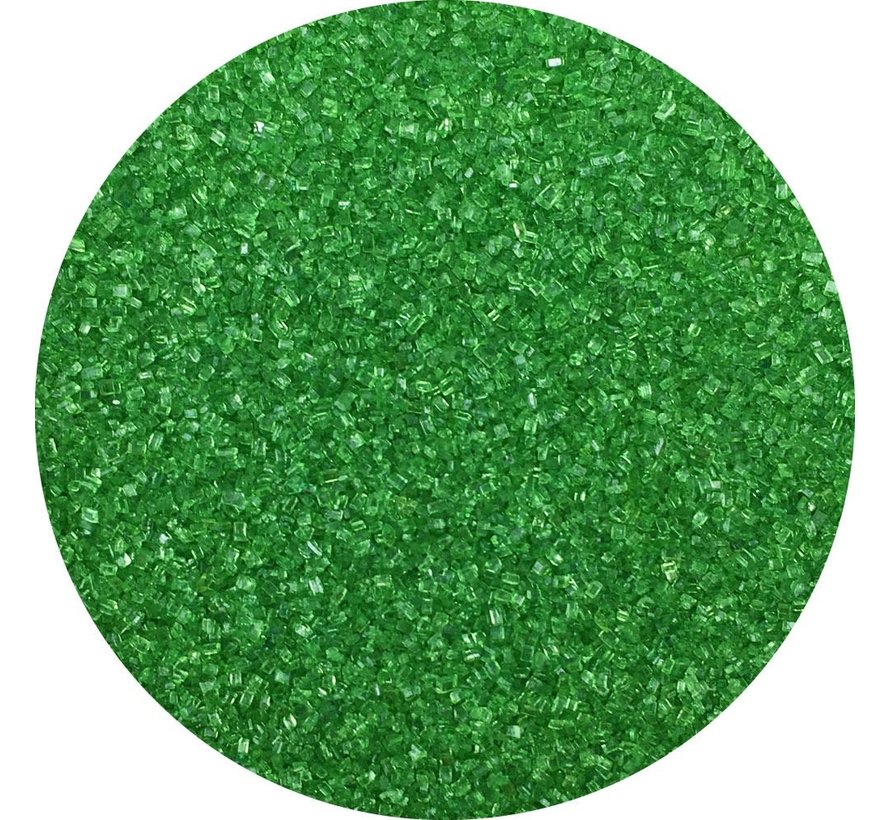 Sanding Sugar Emerald Green, 4 Oz.