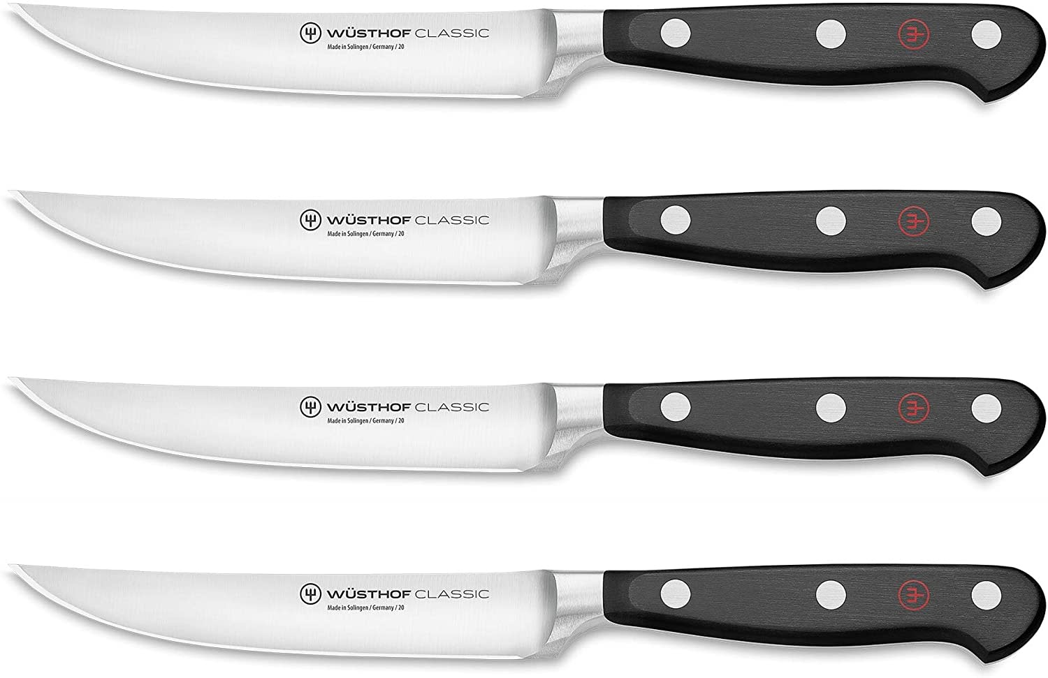 Wusthof Classic White Steak Knife Set: 4-pc.