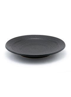 Fuji Plate 10"D X 1.5"H - Black