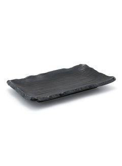 Fuji Plate 8.75" X 5" - Black