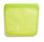 Silicone Reusable Sandwich Bag: Lime