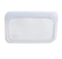 Silicone Reusable Snack Bag: Clear