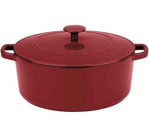 Cuisinart Chef's Classic Cast-Iron 7-qt Round Casserole 